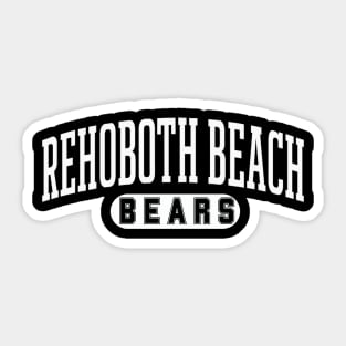 RBB Collegiate Style Logo Sticker